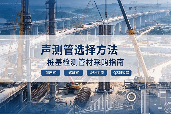 广宁声测管选型标准