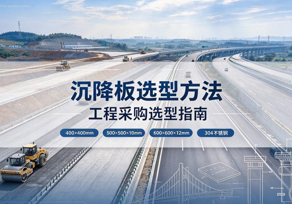 广宁沉降板选择方法